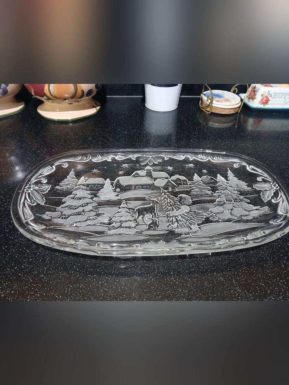 Holiday Classics By Mikasa Winter Scene Platter